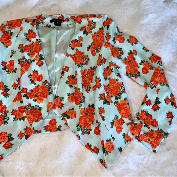 BCNU Nordstrom Floral Rose Blazer - Picture 2 of 7